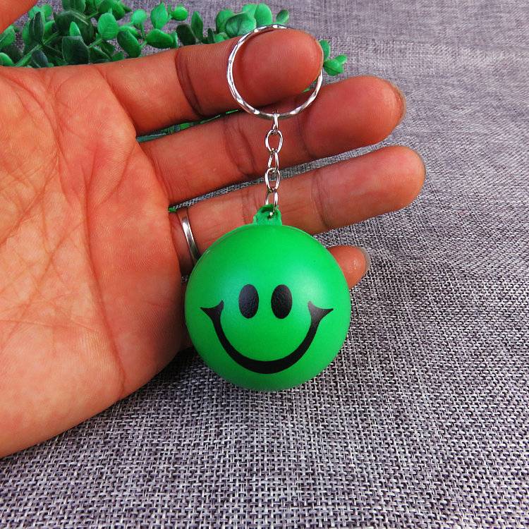 Green smiley face
