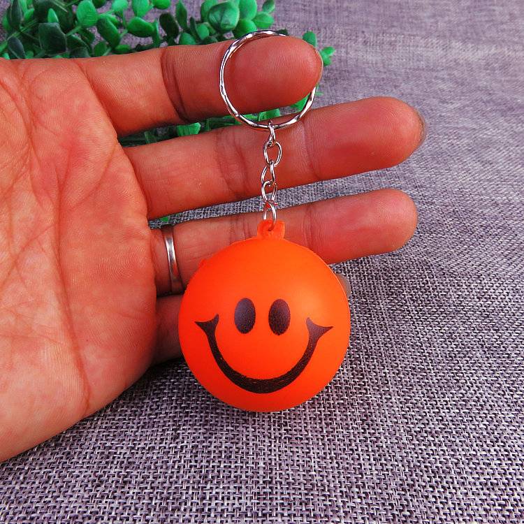 Orange smiling face goals