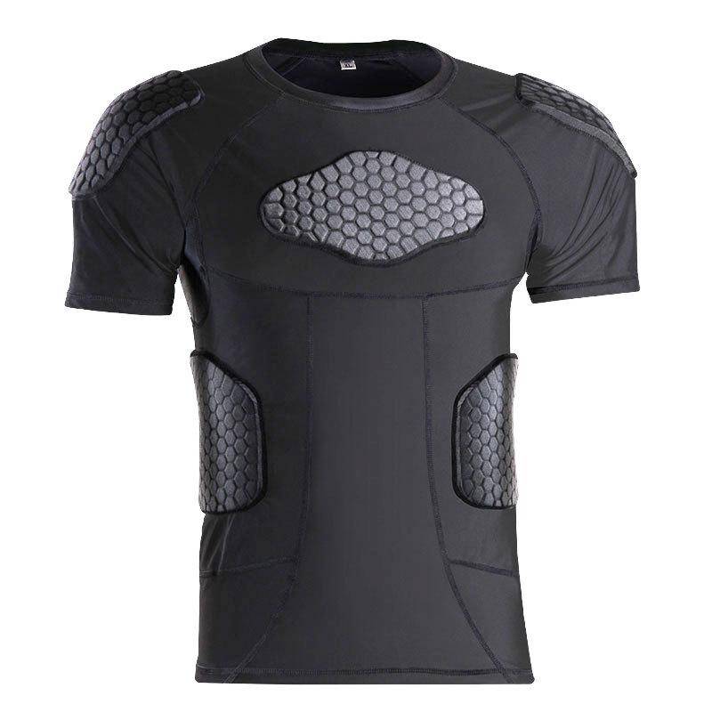 Rugby Rugby Anti -Anti -Protective Basketball Basketball Elbow Kneel Kneeling Male Terminal Protective Bao Bao Lao Training Short Sleeve Shorts