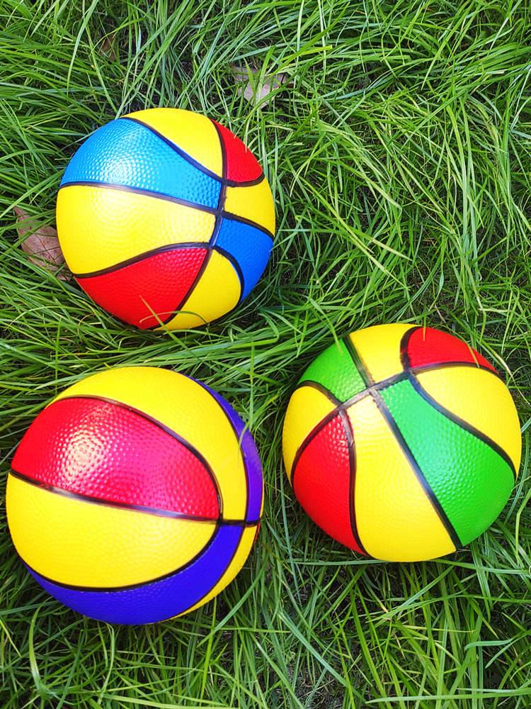 Infant Elastic Skin Balls Children's Toys Patches Basketball Kindergarten Special 2 Baby 1-3-year-old small balloon balloon