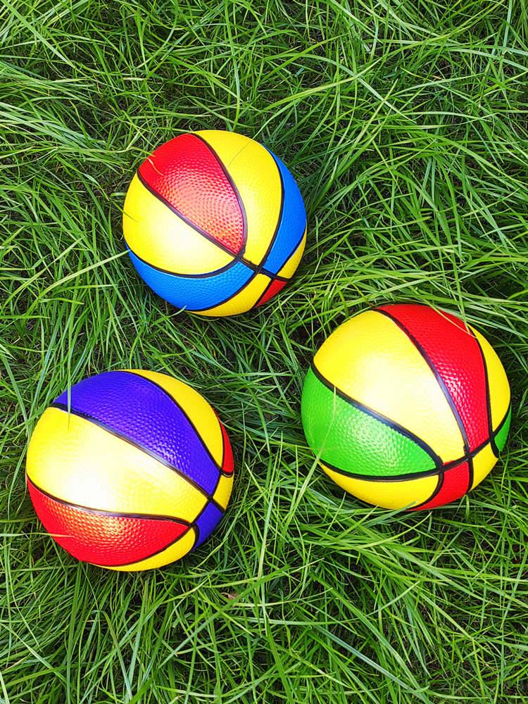 Infant Elastic Skin Balls Children's Toys Patches Basketball Kindergarten Special 2 Baby 1-3-year-old small balloon balloon