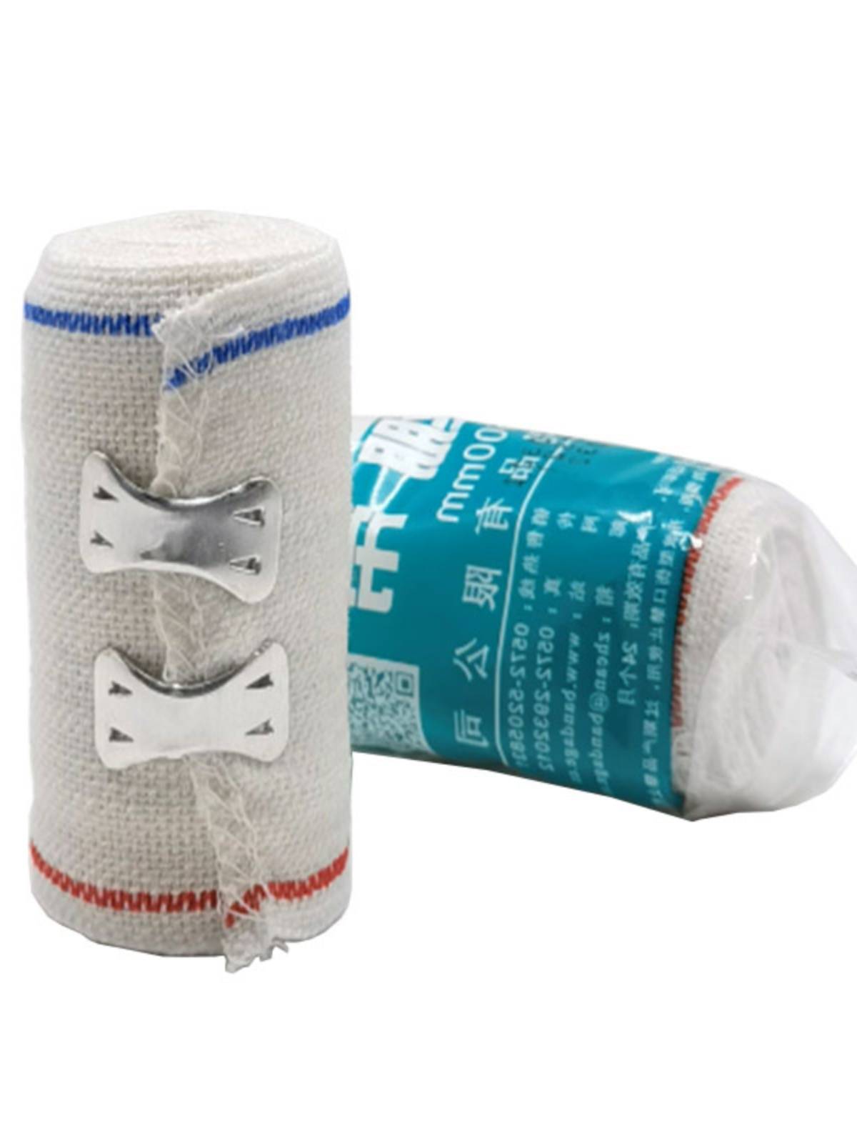 Elastic bandage red blue line flat lines elastic bandage sports gear protection naked protection bandage bandage bandage training