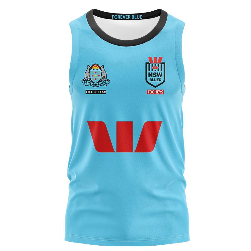 NRL Australian Queensland denim Malu Saint George John Chicken Horton Vest Rugby Uniform Rugby