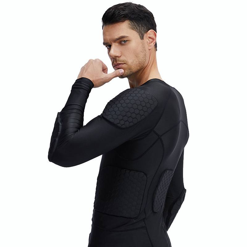 SOCCER SUIT PROTECTION AGAINST CRASHING DOORS, TRAINING SUIT NFL FOOTBALL SUIT WITH SHOULDER SKIING GEAR
