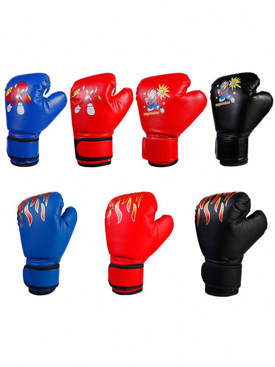 Children's boxing gloves 3-13 Children fighting training Muay Thai boy Sanda young young children fangs girl