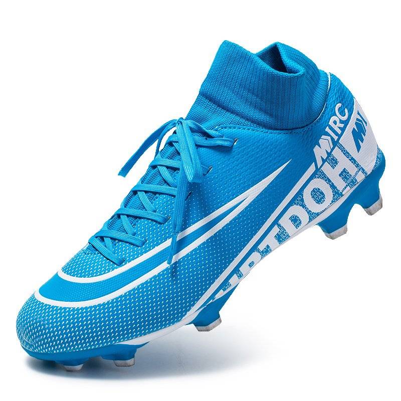 Nike co -famous rugby shoes genuine C Ronaldo assassin men's high -top female crushing nail children's anti -slip AG long nail students