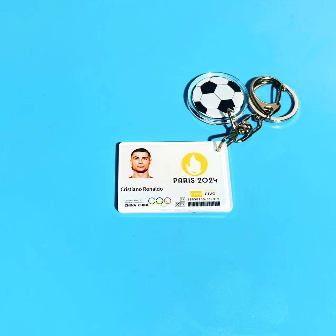 Cristiano Ronaldible Card+Football