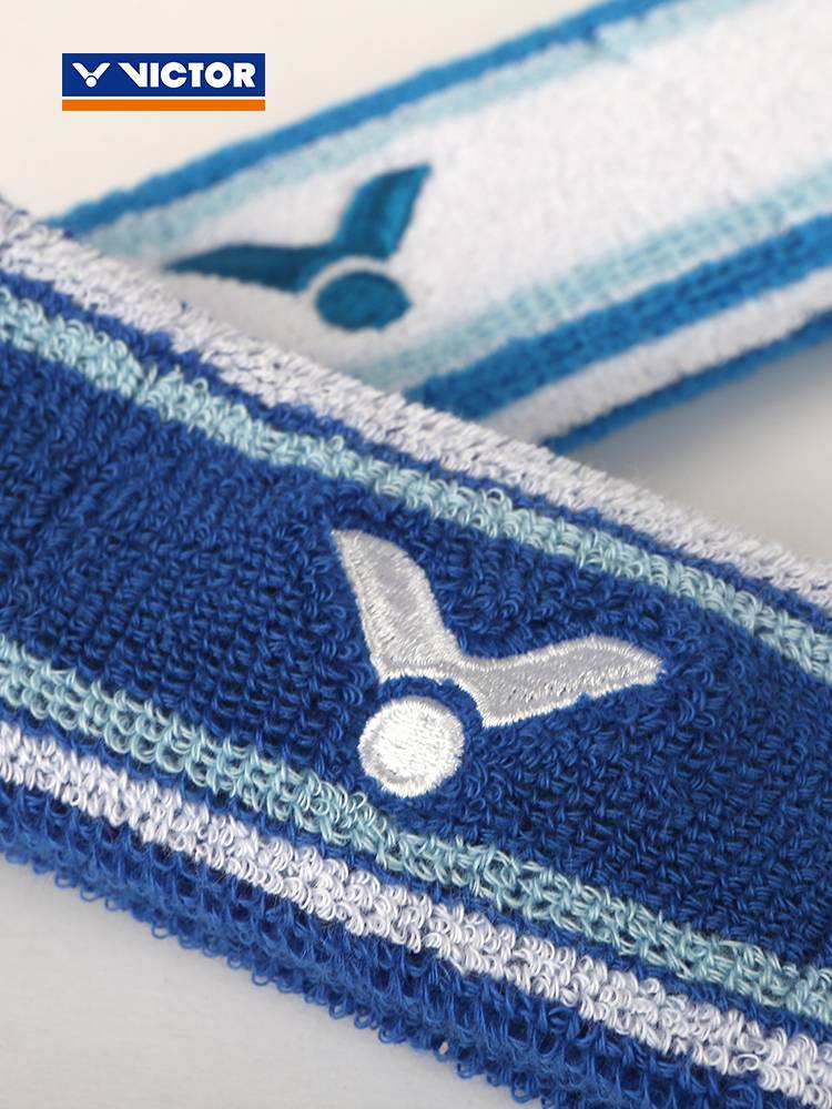 VICTOR Sports Together with men's and women's headscarf sweat and fitting basketball running hairpinning and anti -sweat band SP136