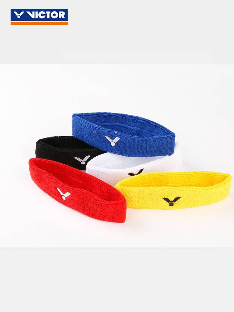 VICTOR Sports Together with men's and women's headscarf sweat and fitting basketball running hairpinning and anti -sweat band SP130