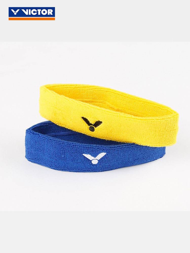 VICTOR Sports Together with men's and women's headscarf sweat and fitting basketball running hairpinning and anti -sweat band SP130