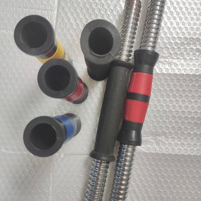 Dumbbell accessories Dumbbell rod grip handlebars PVC material environmentally friendly tasteless applicable 2.3-2.5 color gel rod cover
