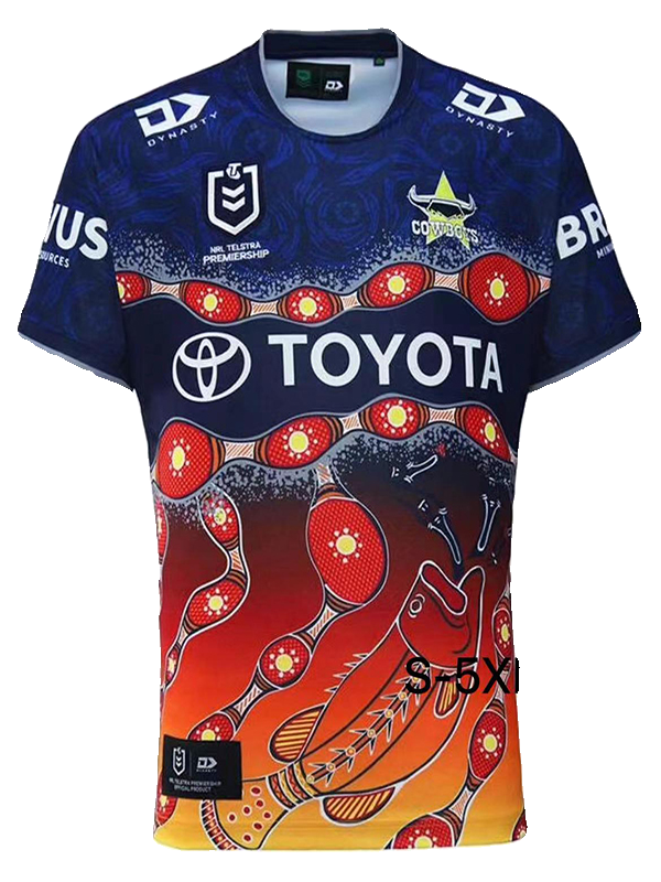 2024NRL Queensland denim warrior POLO top Brisbane rugby clothes Rugby Jersey