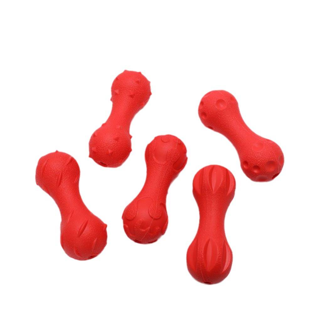 Amazon explosion pet puppy vocalized toy toys molaring teeth and not rotten bone rugby toy ball supplies