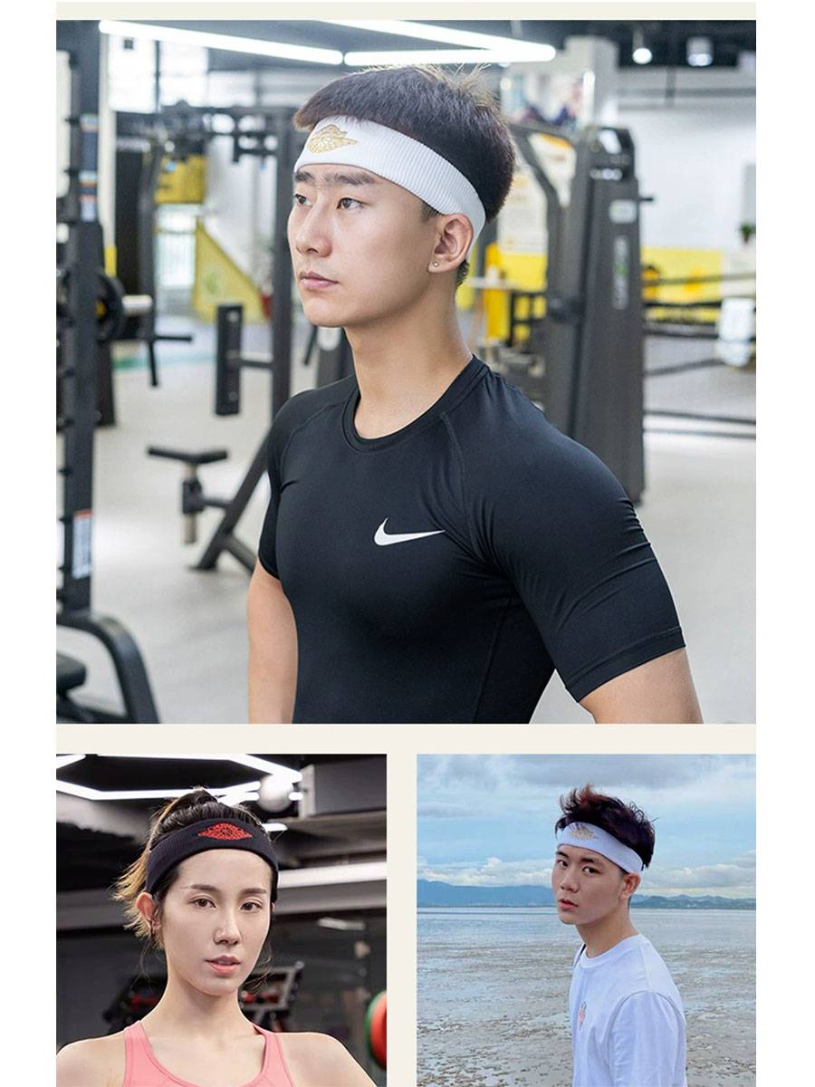Genuine Nike Nike hair with AJ men's headscarf basketball running sweat, sweat, sweat, and dance dance yoga head guide sweat strap