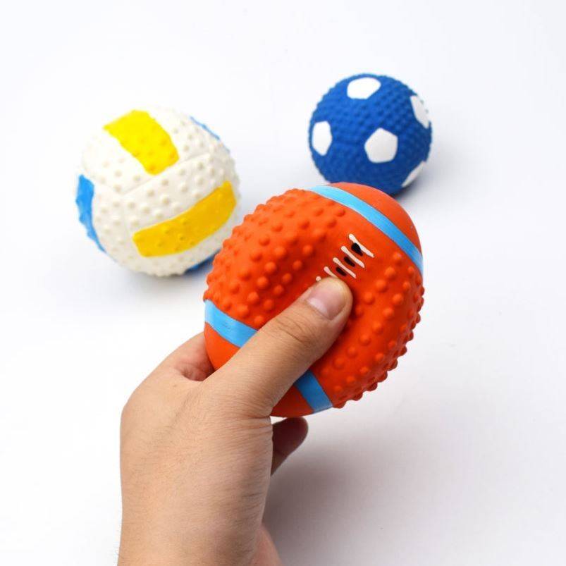 ♪ The soft volleyball ♪