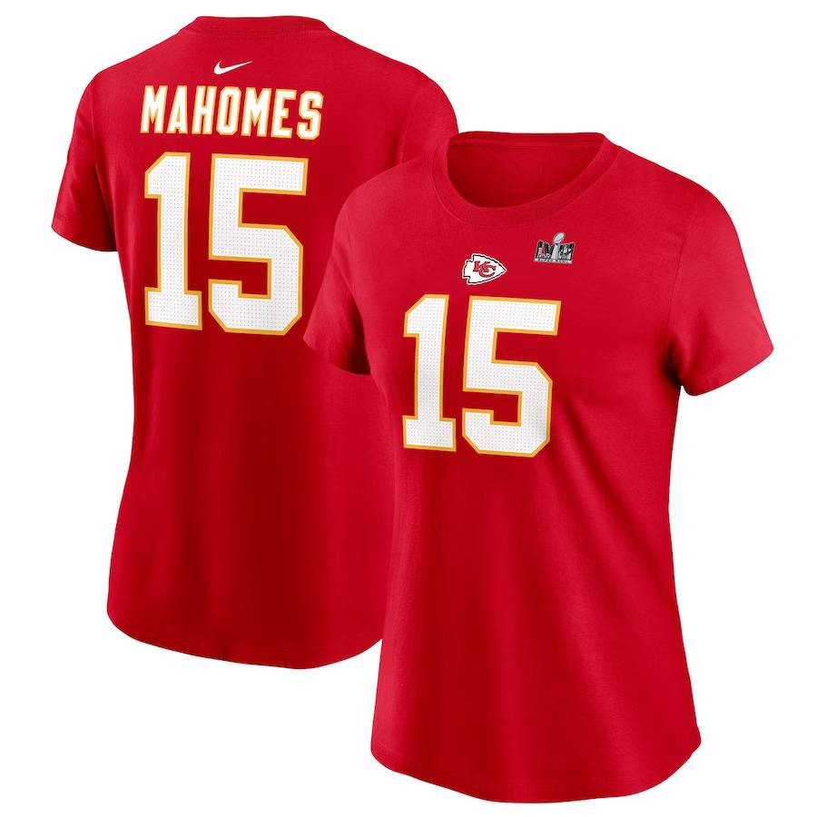 58th Super Bowl Champion Short Sleeve Kansas Chief Marhums Kyle Hippoche Rugby T -shirt