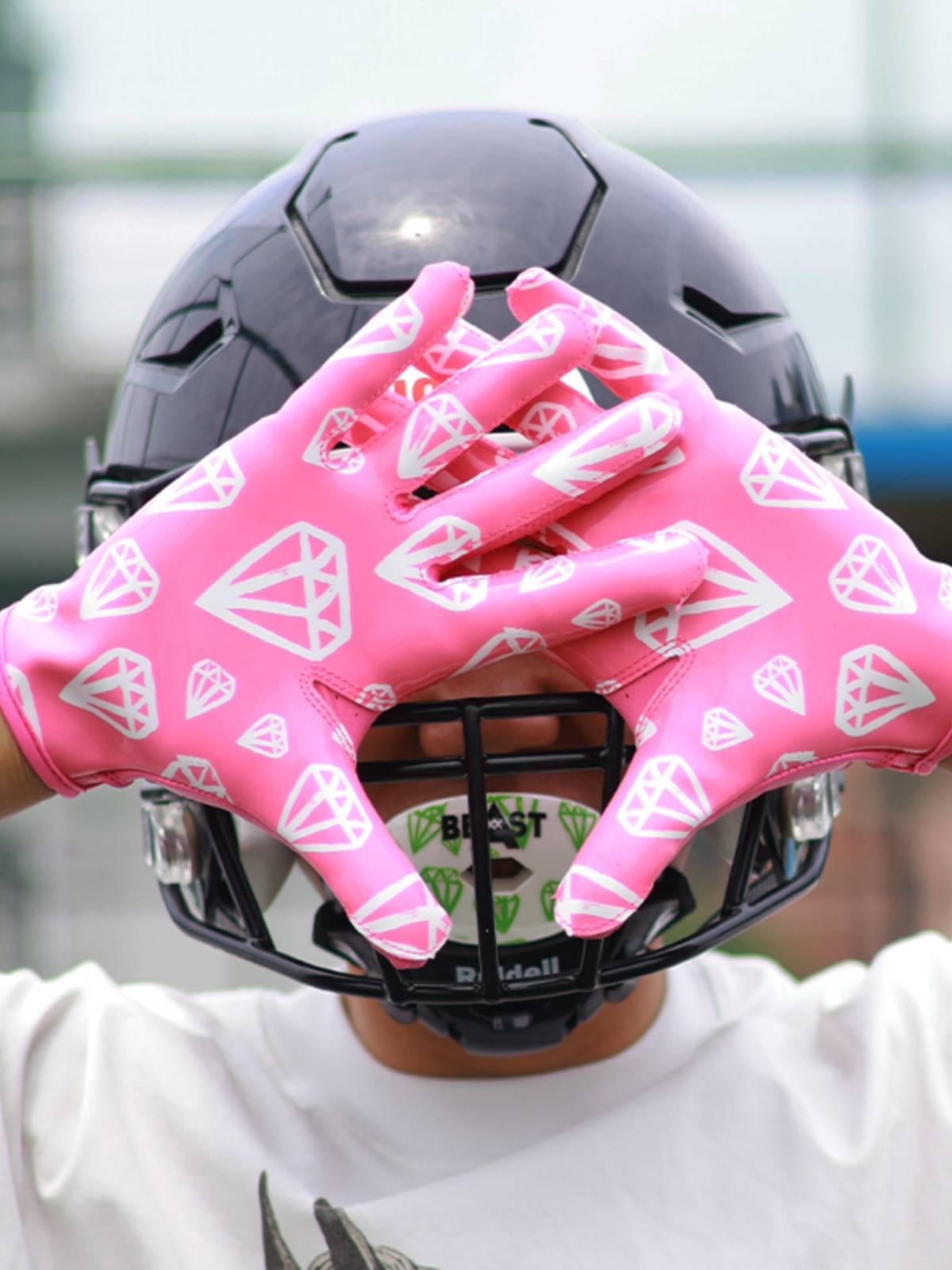 Rugby Gloves Waist Banner Football Forever Ultdarly Silicon Glipper Young Women Adult Rugby Gloves