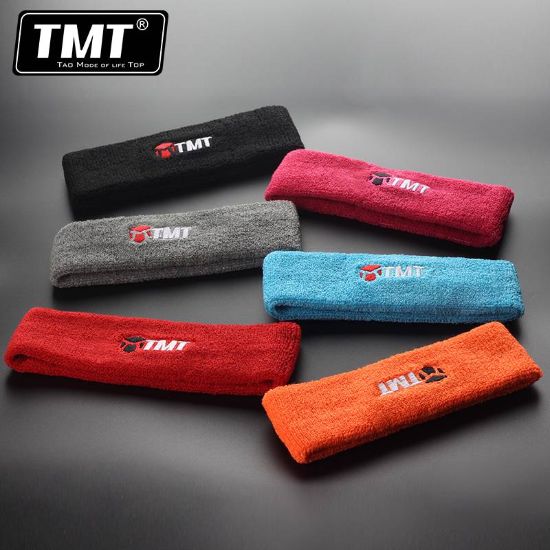 TMT sports headband sweat sweat, sweat, headscarf, men's and women's hair hoop, tennis running fitness basketball equipment