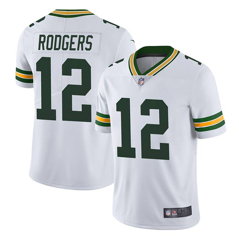 Green Bay packaging Green Bay Packers Rugby Unit 12 Aaron Rodgers jersey
