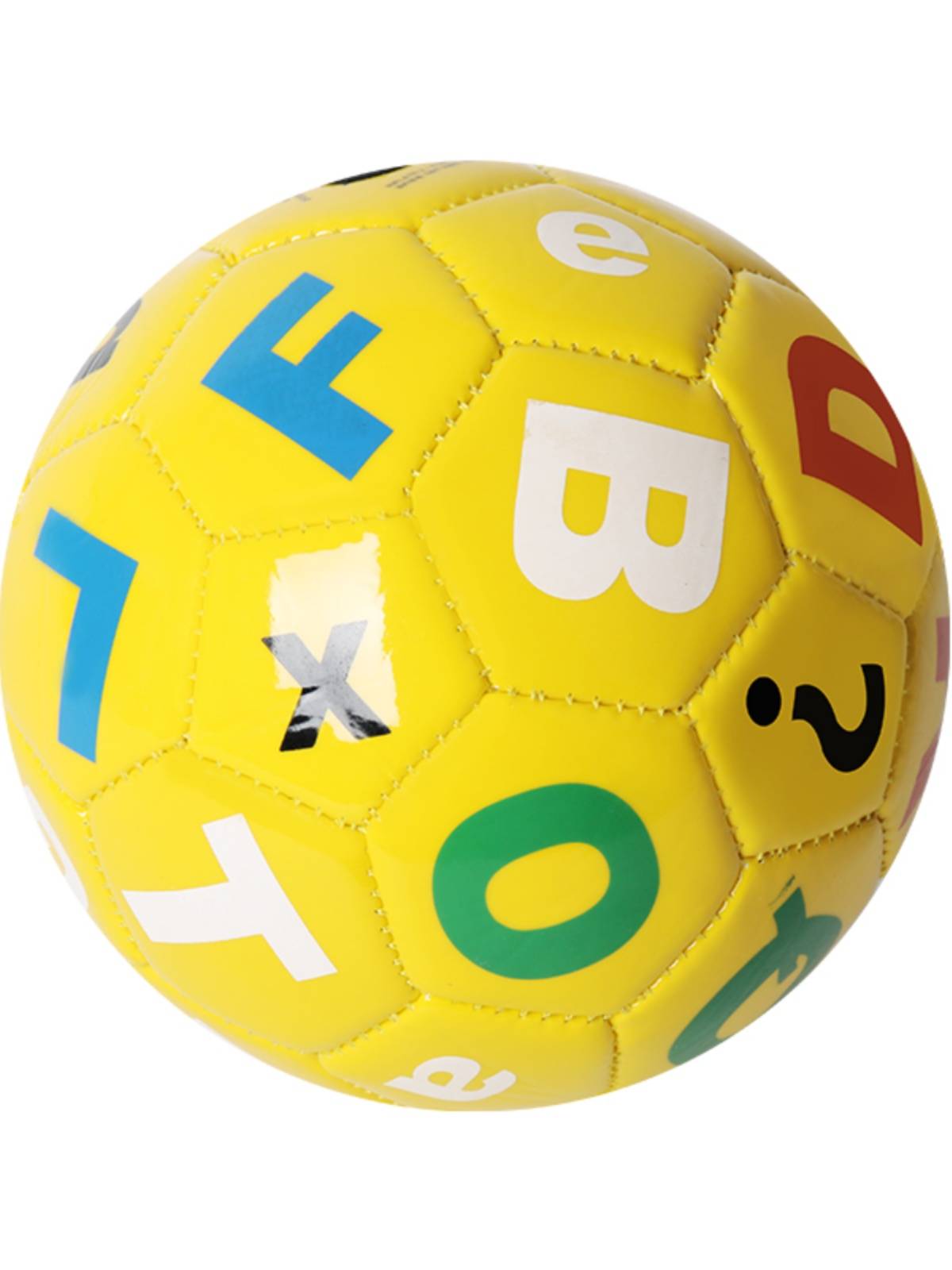 No. 2 baby football knows the digital letters ball toys, children's leather ball outdoor house in the kindergarten toy ball