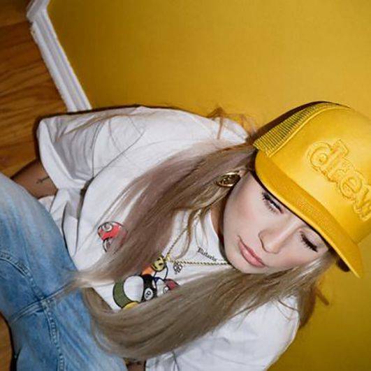 Drew Billiards Smile Short -sleeved T -shirt tide brand Gaojie Justin Bieber loose couple dress summer cotton top