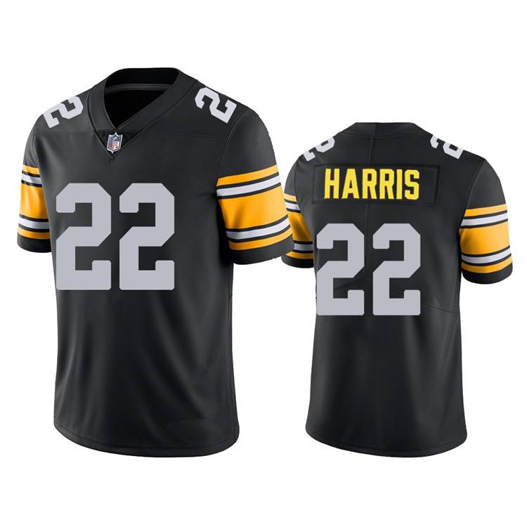 New Stelers Steel Man Team Harris #22 HODGES #6 Legend Men's short -sleeved rugby jersey