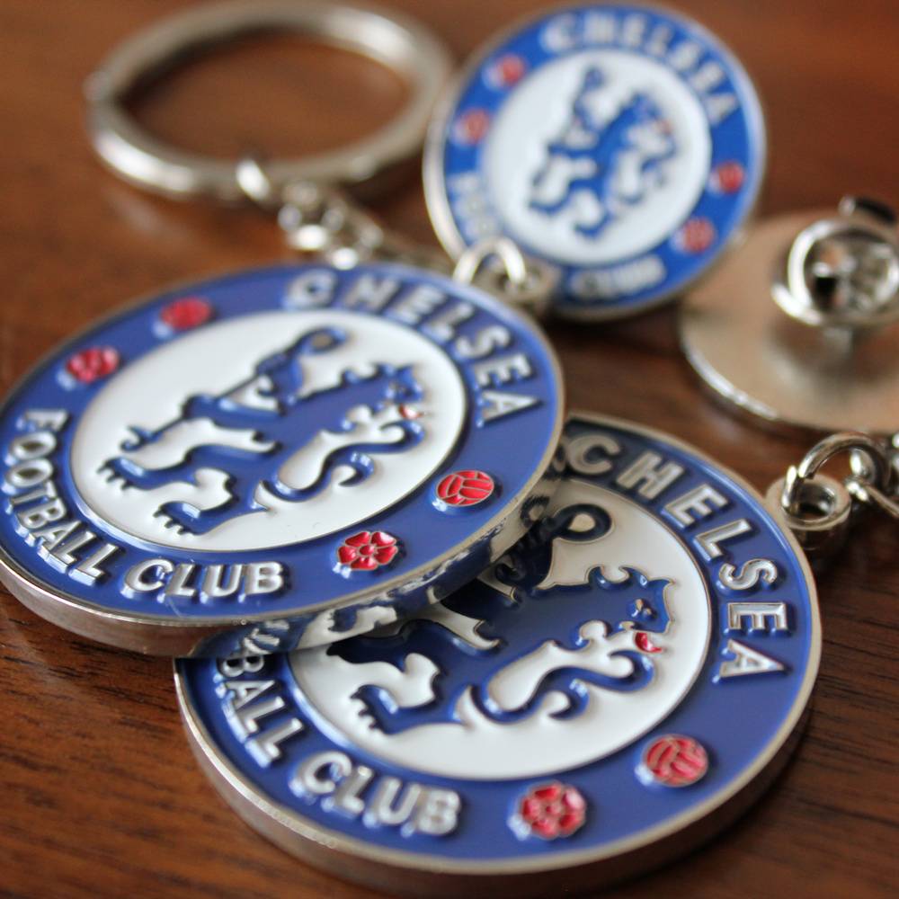 Chelsea CHELSEA Football Fan Simulture Gift Team Badge, brooch car keychain backpack