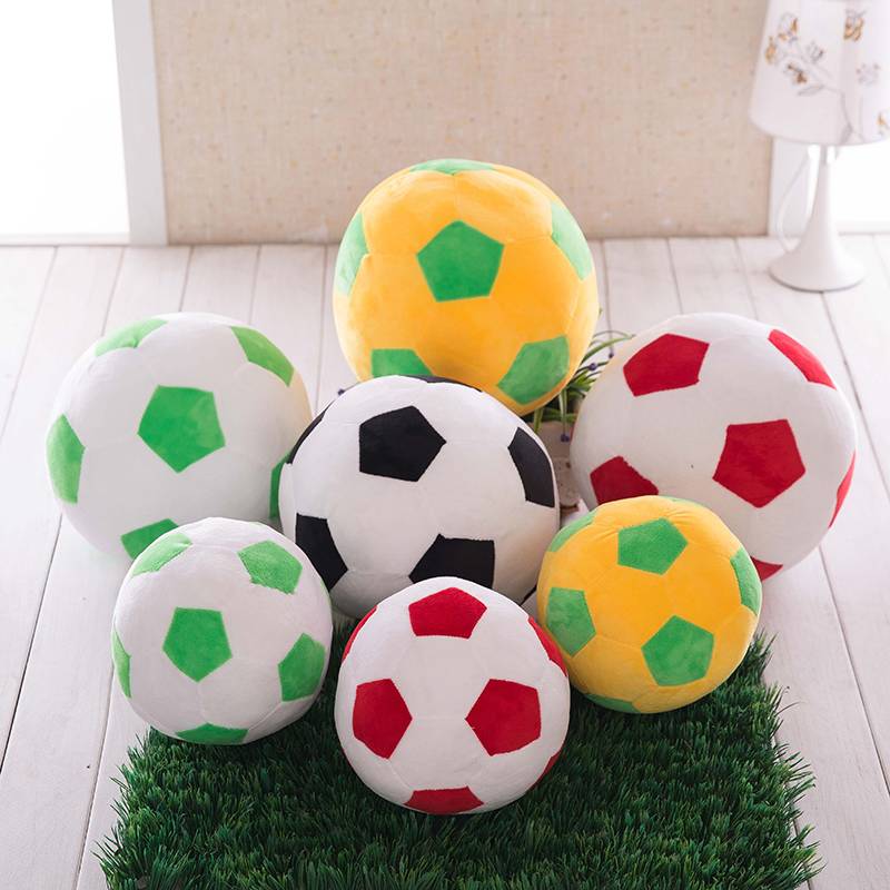 Simulation fabric football plush toy spherical pillow basketball gift children kindergarten elementary school propes gift gift