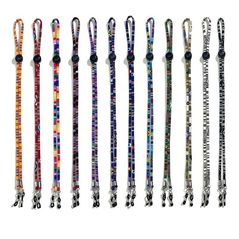 Love is the same glasses chain of Liang Youan, ethnic wind glasses, rope glasses, Zhou Yutong, the same glasses chain