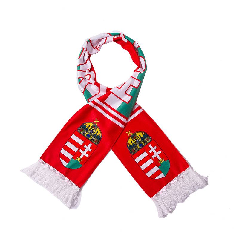 Hungary-Fan Scarf