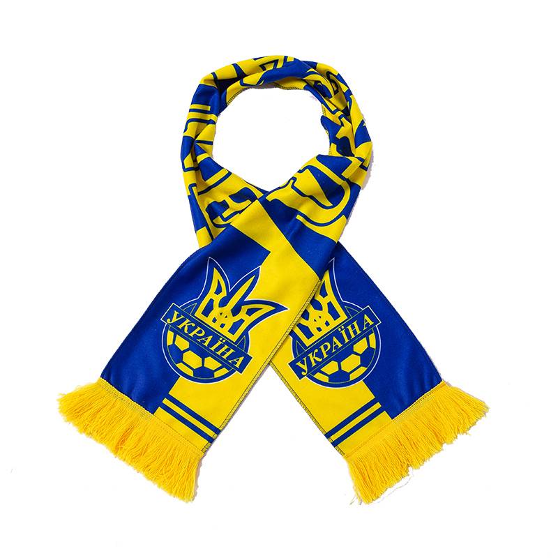 Ukrainian-fan scarf