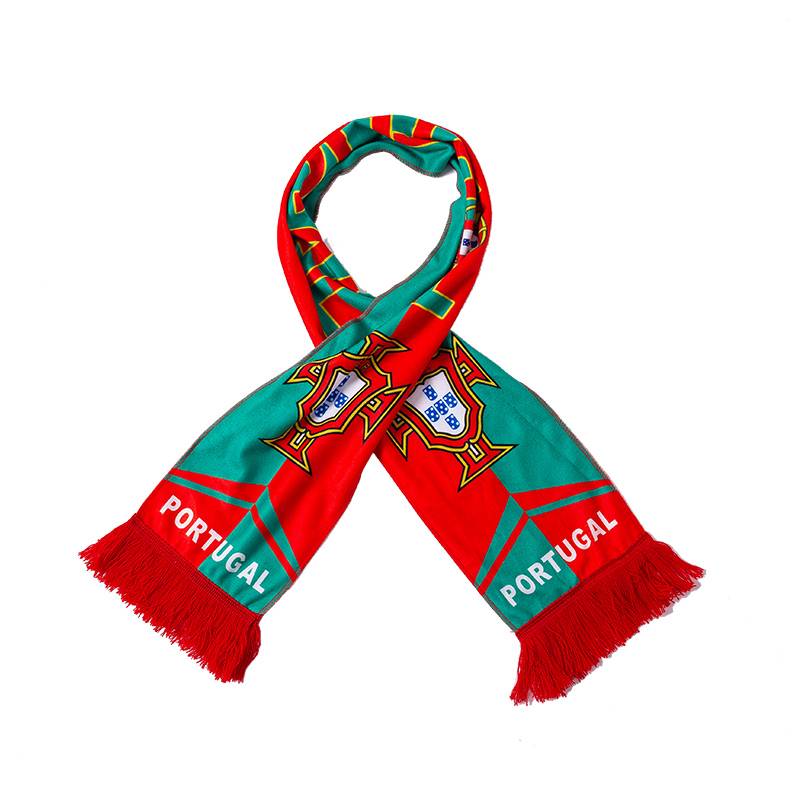 Portuguese-Fan Scarf