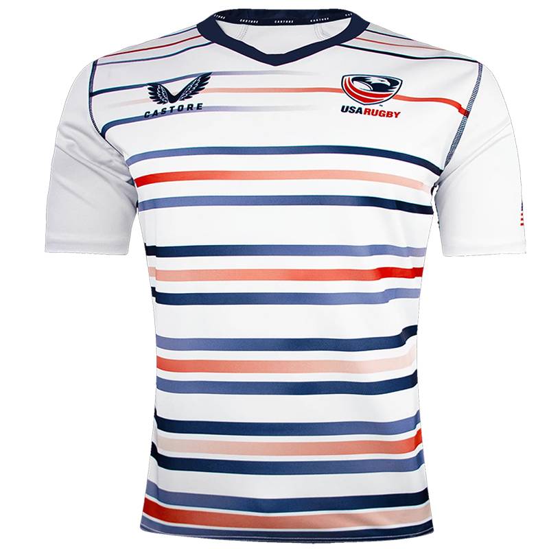 2022 U.S. Team Lord Wardrobe Samoa Dogs, Civil Bolt Version Short -sleeved Rugby clothes Rugby Jersey