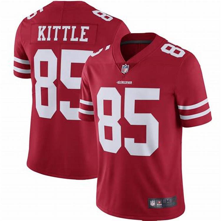 Kittle #85 Men's short -sleeved BOSA #97 second -generation legendary rugby jersey