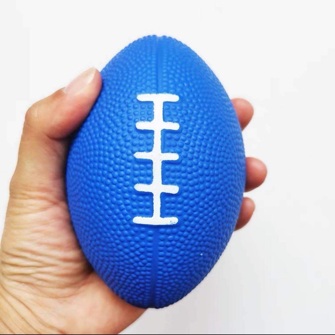 12cm solid foam Sponge PU Football Children's Sports Toys Pilling Pressure Ball Printing LOGO