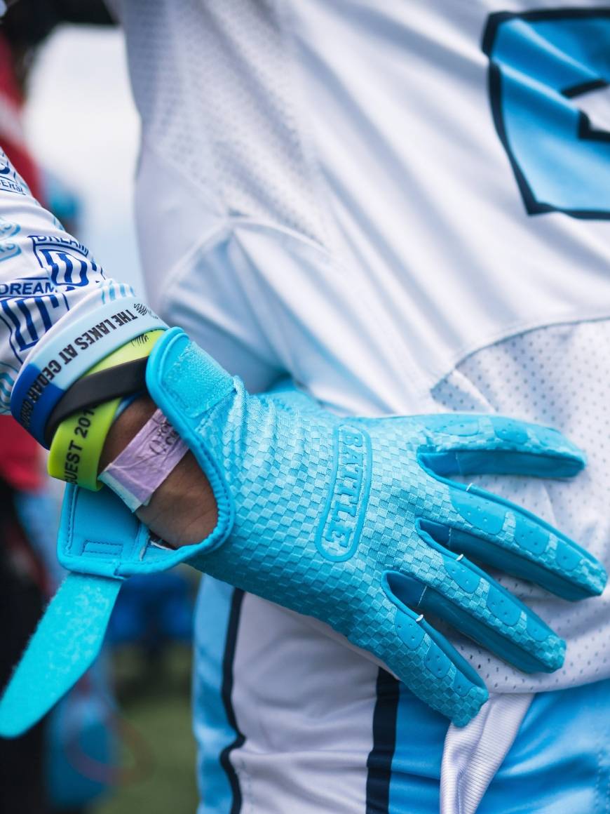 BATTLE American Rugby Gloves waist flag gloves gloves adult external gloves technical position gloves