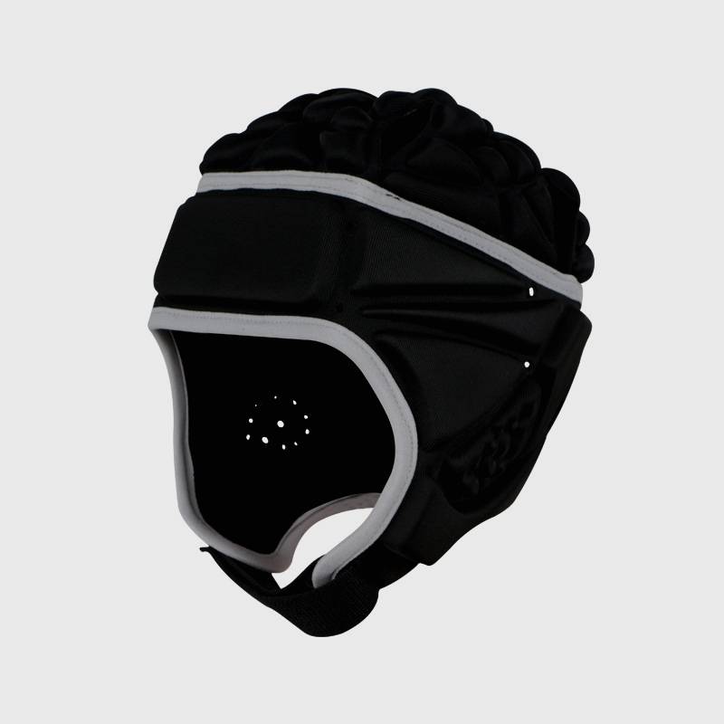 Children's wheel slide helmet can adjust the anti -collision and air -breathable football goalkeeper head hat soft rugby sheet hood