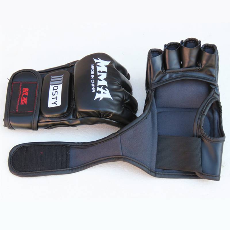 Adult professional boxing glove Children's Sanzu Thai Muay Thai Mall Muay Thai Mottery Semi -Finger Fighting Fighting Sandbag Training Fang