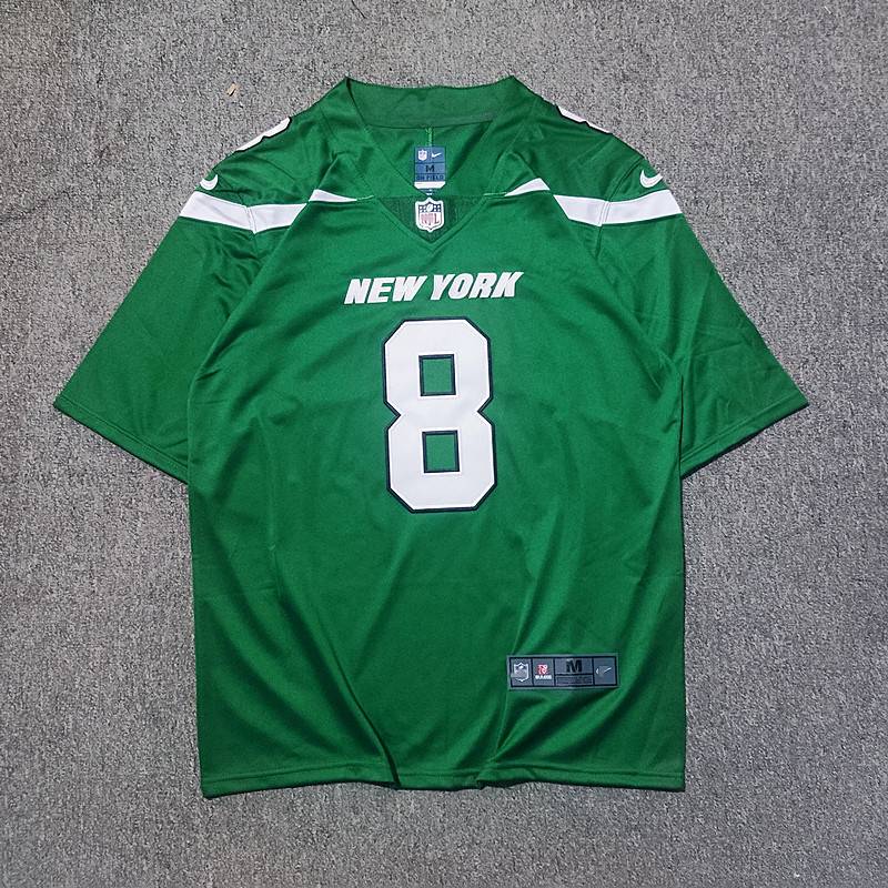 European and American hip -hop olive jersey loose mid -length T -shirt large size short -sleeved hipho men's and women inspi