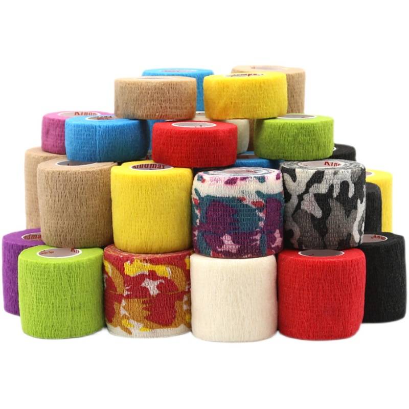 Kangma Sports Sports Self -viscous elastic bandage elastic tape basketball, wrist protection, ankle, football fitness belt