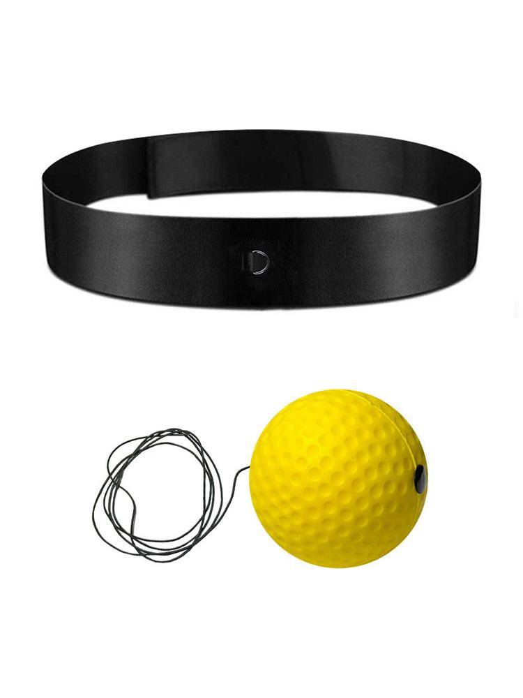 Head -style boxing reaction ball concentration training ball children's head wearing speed ball to unzip adult fitness backball