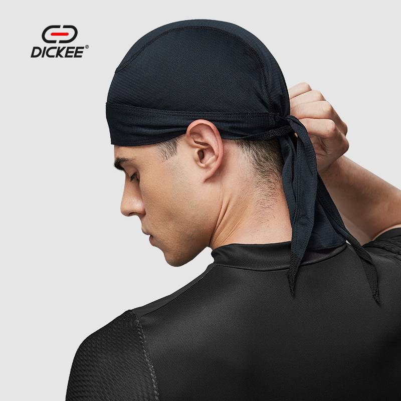 DICKEE Yinghai Bicycle Pirate Hat Pirate Hat Sunscreen Outdoor Men's Fitness Instead of sweat -absorbing and headscarf sports riding small hat summer