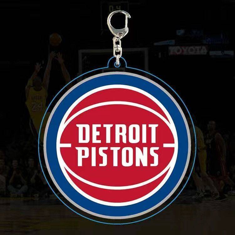 5cm acrylic keychain (D-shaped buckle) _A180-Pistons
