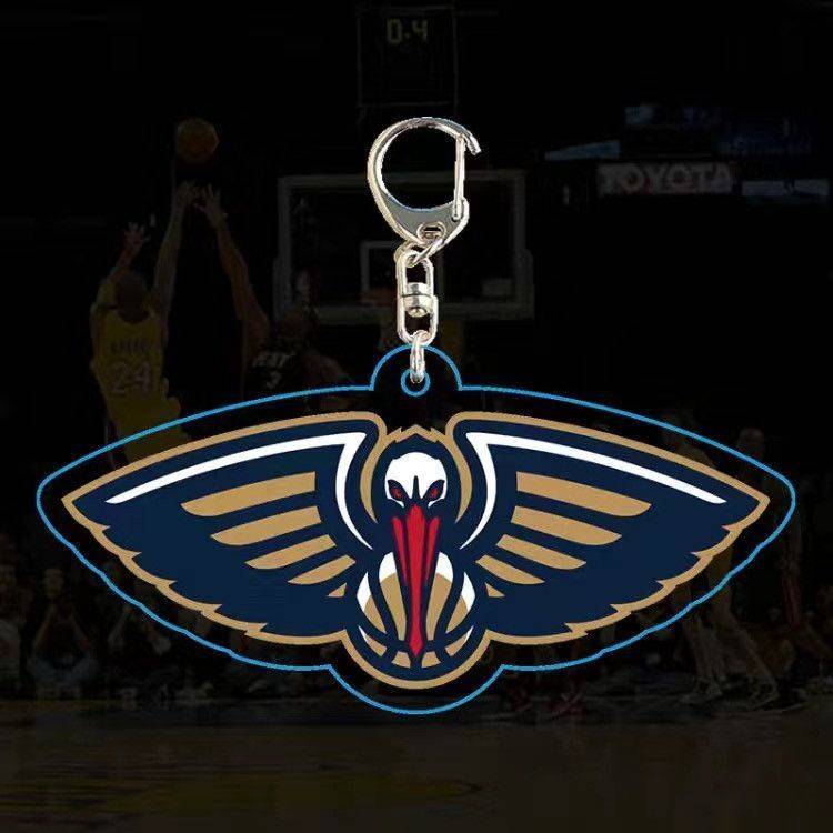 5cm acrylic keychain (D-shaped buckle) _a169-Pelicans
