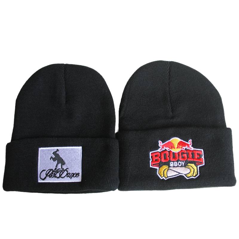 bboy hip -hop young children adult Red Bull Battle windmill wiper skid head -to -head knitted wool cap