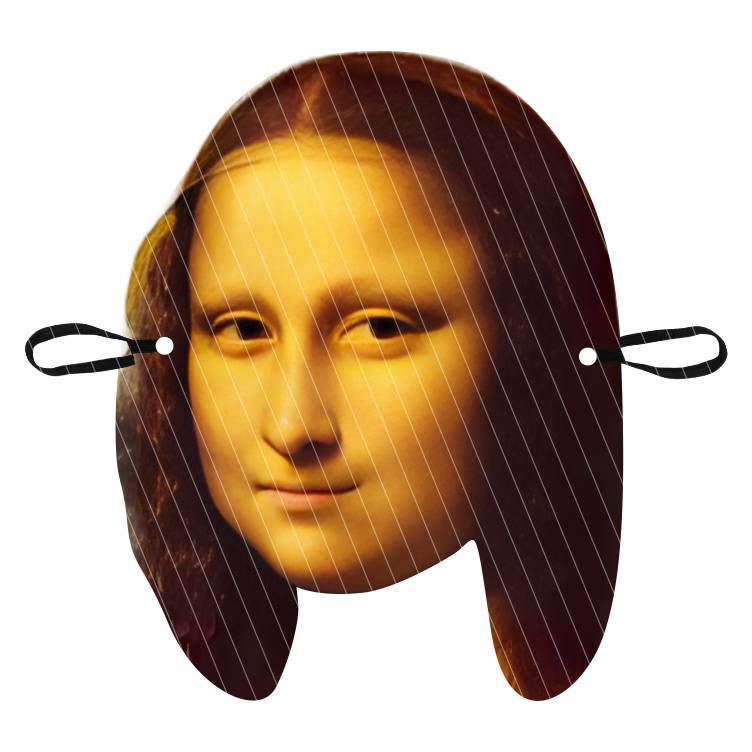 Hawking Einstein Edison, Mac Arthur Zoan Beethoven's funny costume for a paper mask