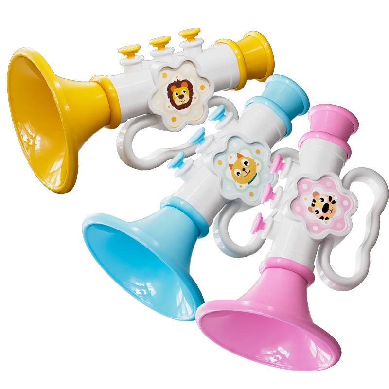 Little horn children toy Baby Baby Blowing Music sounds instruments, coughing the mouth, the whistle whistle whistle