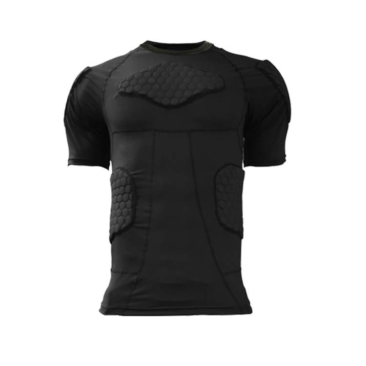Ski anti -collision short -sleeved long -sleeved armor jacket football football armor