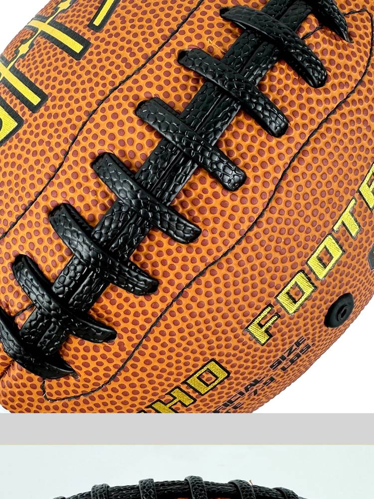 Chdfootball rugby leather ball non -slip and wear -resistant professional competition training ball 9 tribal elite ball