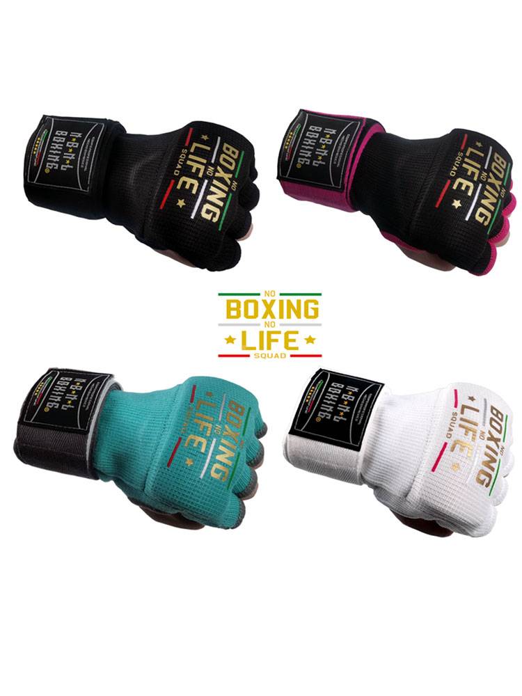 NoBoxingnolife boxing bandage gel integrated hand -to -hand Muay Thai fighting training lazy people quickly entangle hand bands
